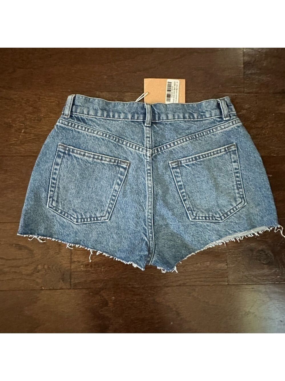 REFORMATION-Dixie High Rise Jean shorts- Colorado blue, size 25 NWT. - Picture 11 of 14
